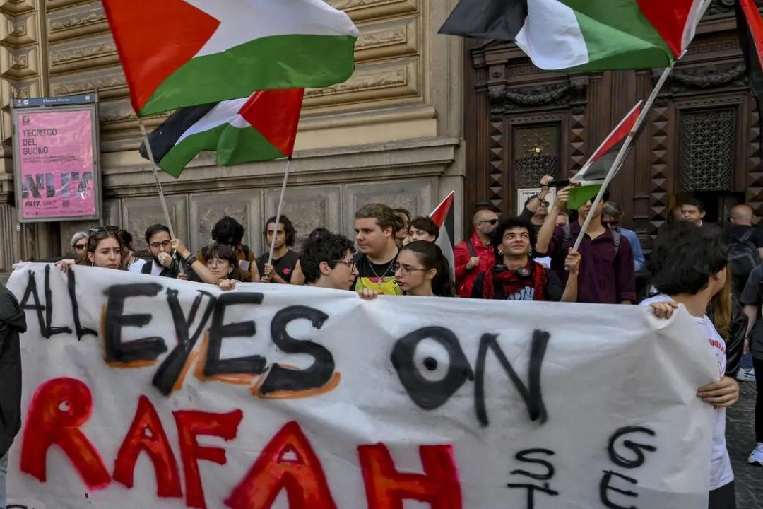 “Todos los ojos puestos en Rafah”. Una inundacion electrónica arrasa las redes sociales en solidaridad con Gaza.