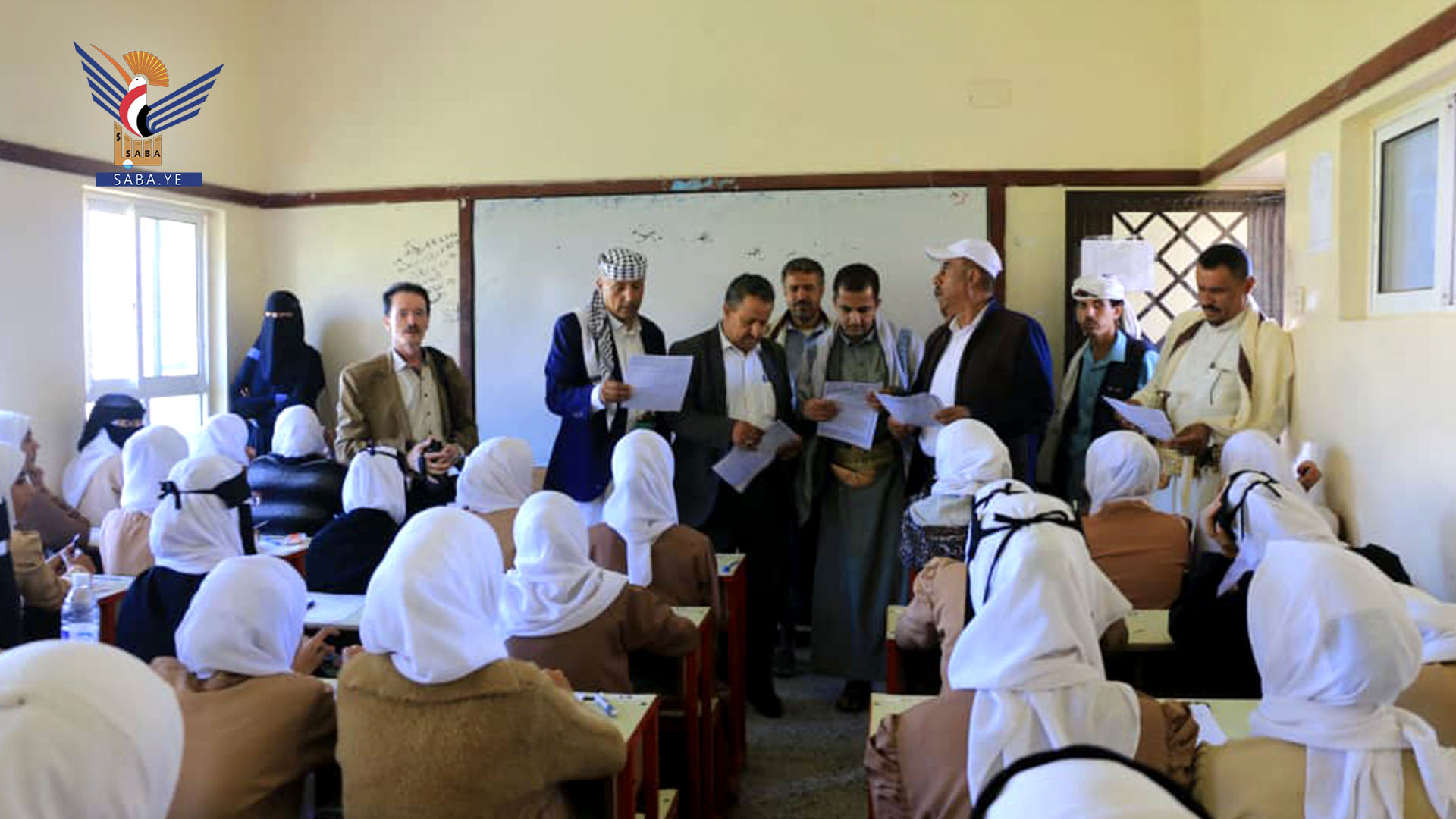 First semester examinations for basic, secondary transport classes have commenced in Taiz