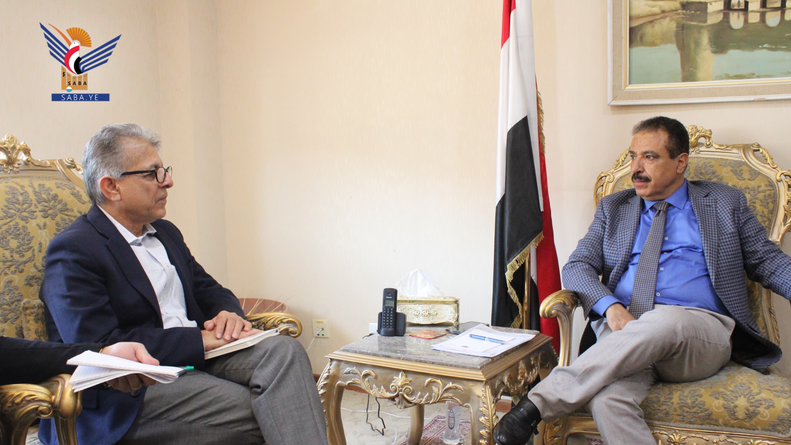 وزير الخارجية يلتقي بمدير برنامج استئصال شلل الأطفال بالمكتب الإقليمي لمنظمة الصحة