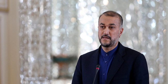 وزير خارجية إيران : أي عمل عسكري تركي على حدود سورية سيؤدي الى تصعيد التوتر وزير خارجية إيران : أي عمل عسكري تركي على حدود سورية سيؤدي الى تصعيد التوتر