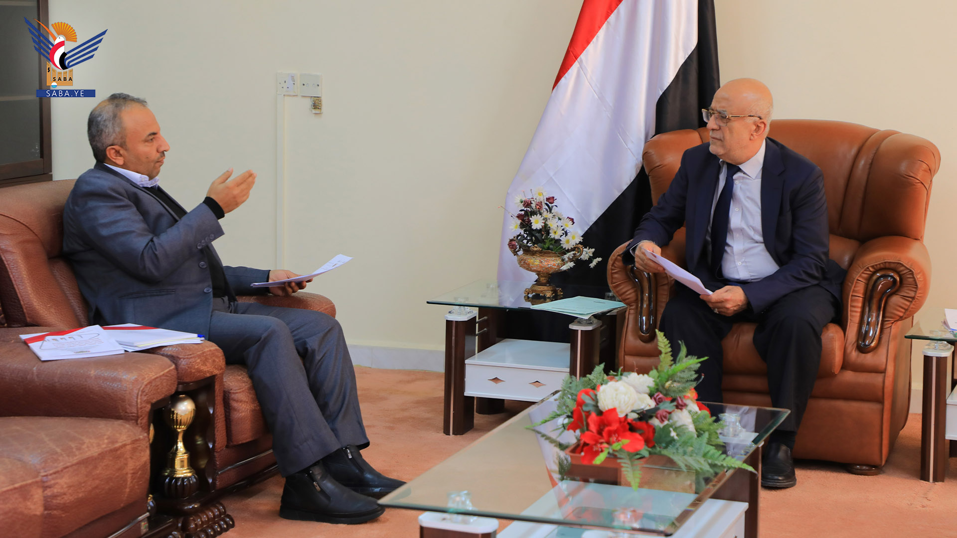Al-Rahawi briefed on merger process in targeted units Al-Rahawi briefed on merger process in targeted units