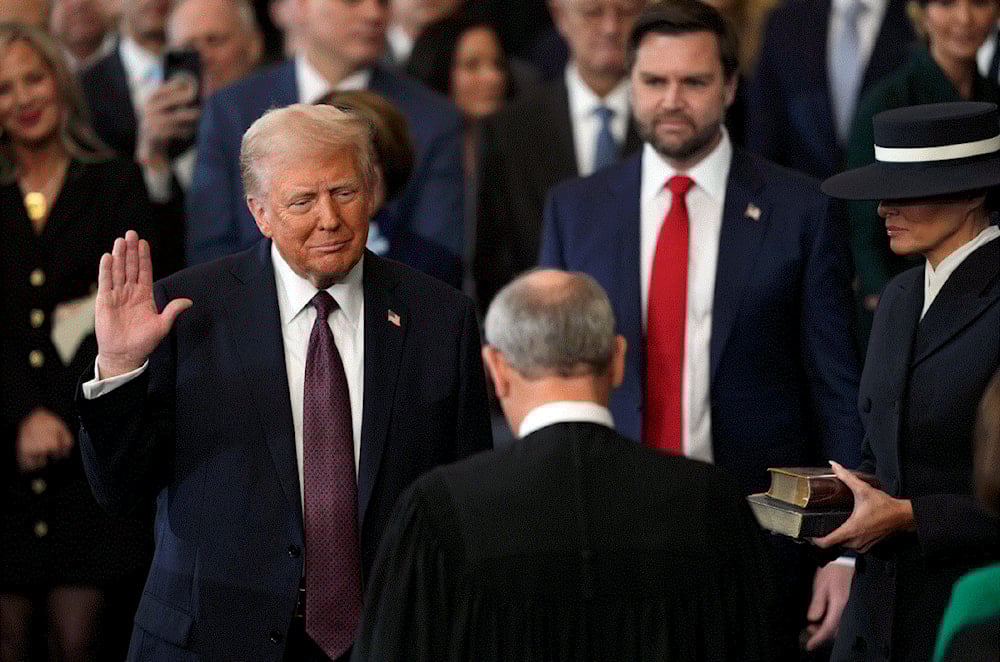 Trump takes oath of office during inauguration as 47th President of US Trump takes oath of office during inauguration as 47th President of US