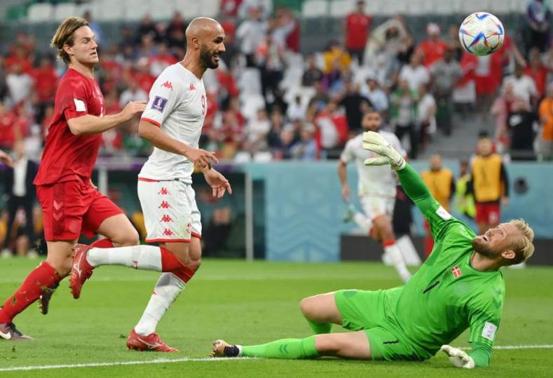 تونس تفرض التعادل السلبي على الدنمارك وتحصد نقطة ثمينة بمونديال قطر 2022