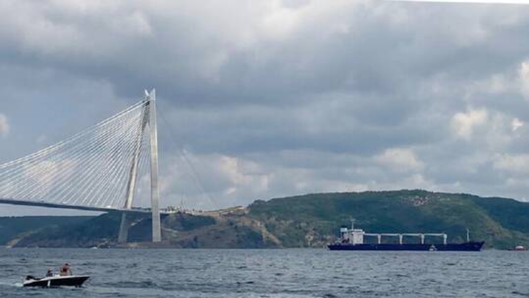 سفينتا شحن اوكرانيتين تحملا الحبوب تغادر الموانئ باتجاه تركيا