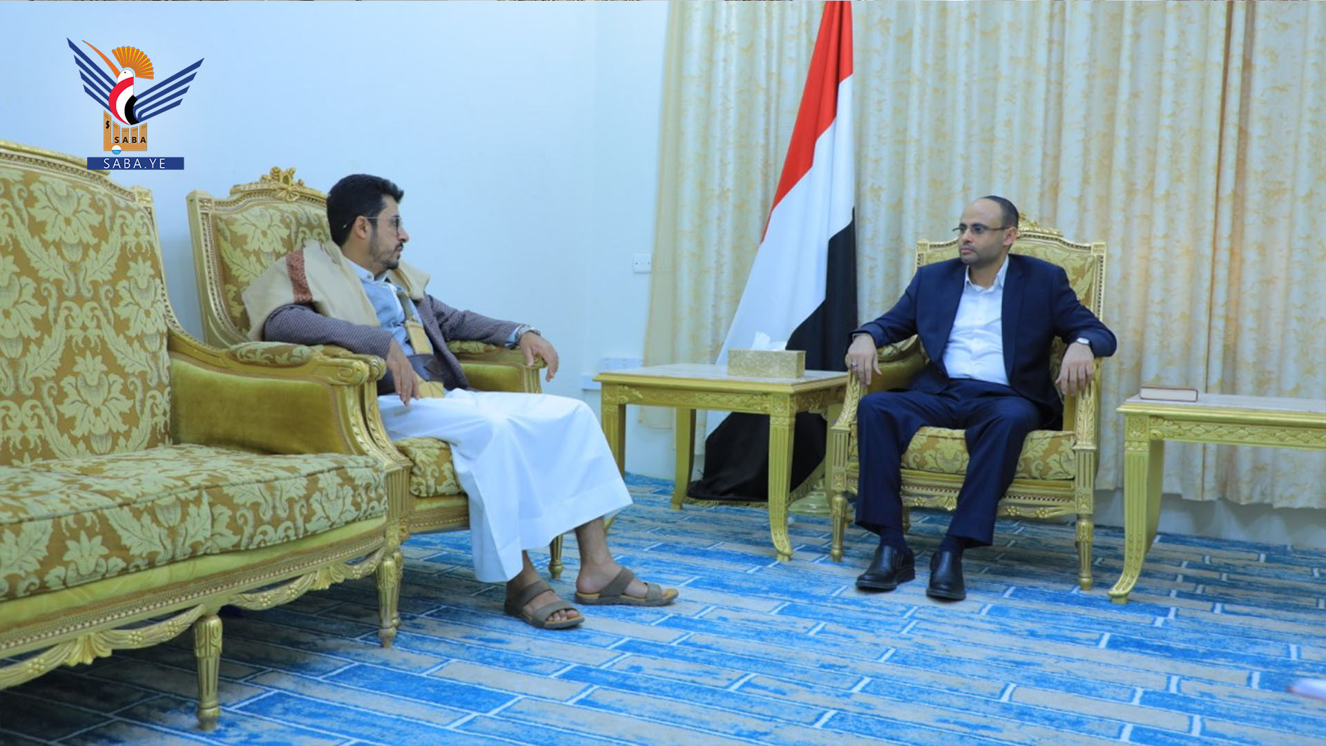 الرئيس المشاط يلتقي سفير اليمن لدى إيران