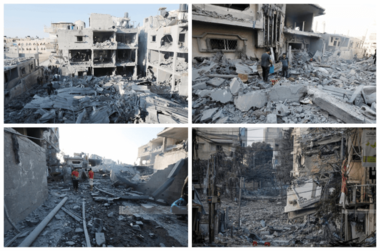 Märtyrer und Verwundete bei intensiven zionistischen Bombenangriffen auf Khan Yunis und Rafah   