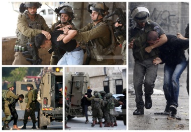 Zionist troops arrest 20 Palestinians in West Bank