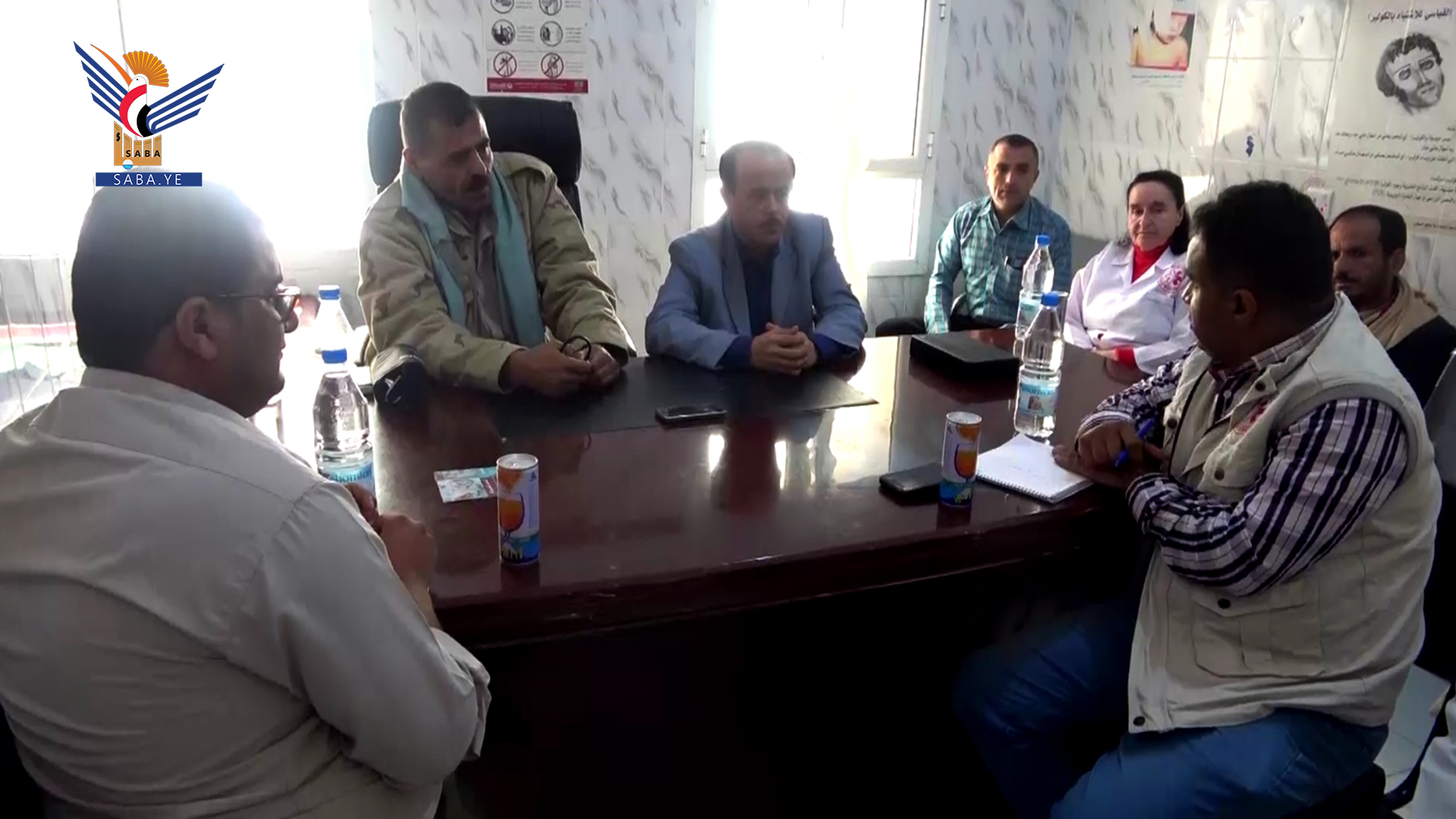 مناقشة إمكانية توسيع تدخلات منظمة البيومي لدعم مستشفى الثلايا في ريمة