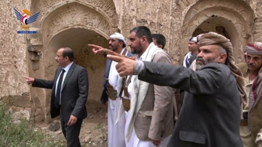 Inspecter la mosquée archéologique Al-Mutawakkil Ala Allah dans la nouvelle direction de Sanaa