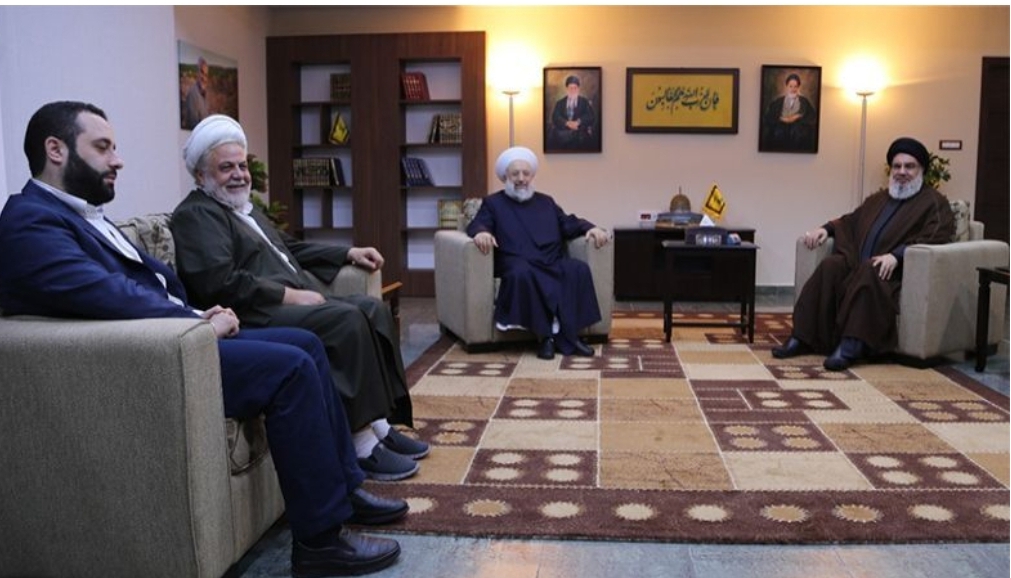 Sayyid Nasrallah trifft sich mit dem Präsident des Weltverbandes für Widerstandswissenschaftler