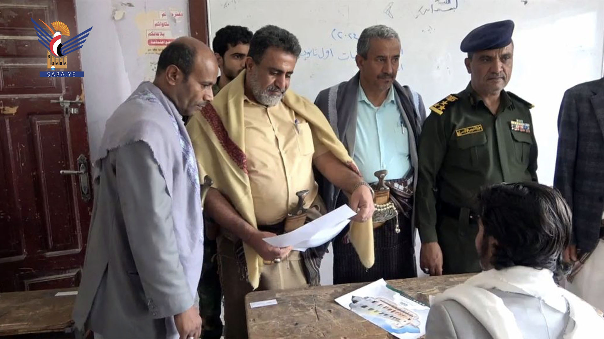 Launching of high school exams in Al Bayda Governorate