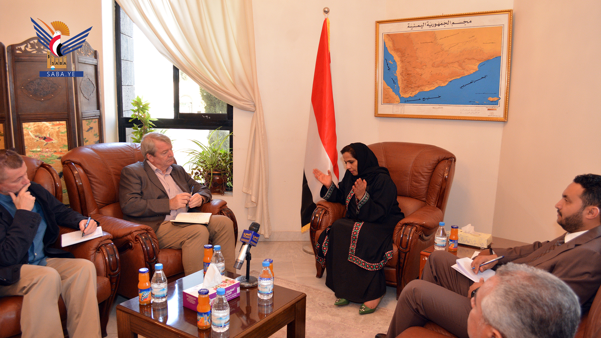 وزيرة الدولة تناقش التدخلات الإنسانية لمنظمة اليونيسف وزيرة الدولة تناقش التدخلات الإنسانية لمنظمة اليونيسف