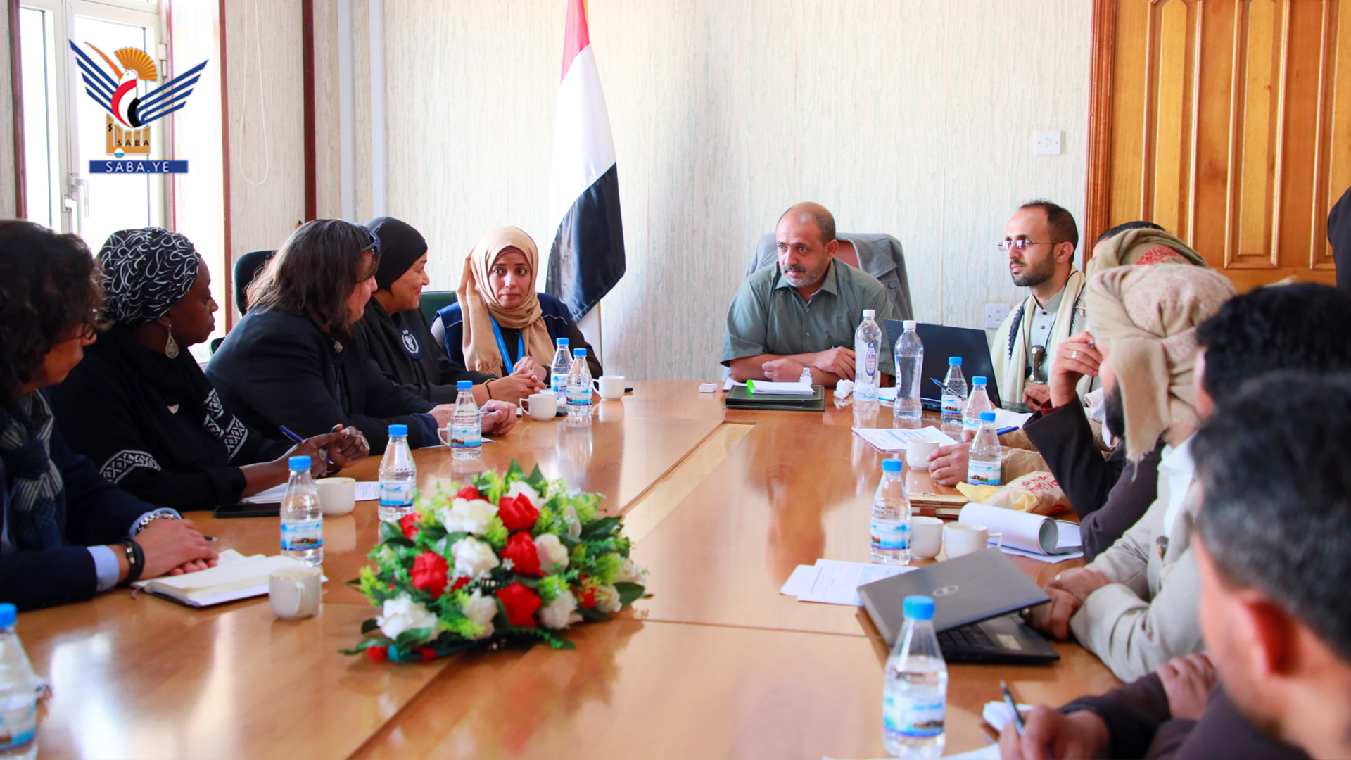 Al-Hamli trifft sich mit dem stellvertretenden Exekutivdirektor des WFP