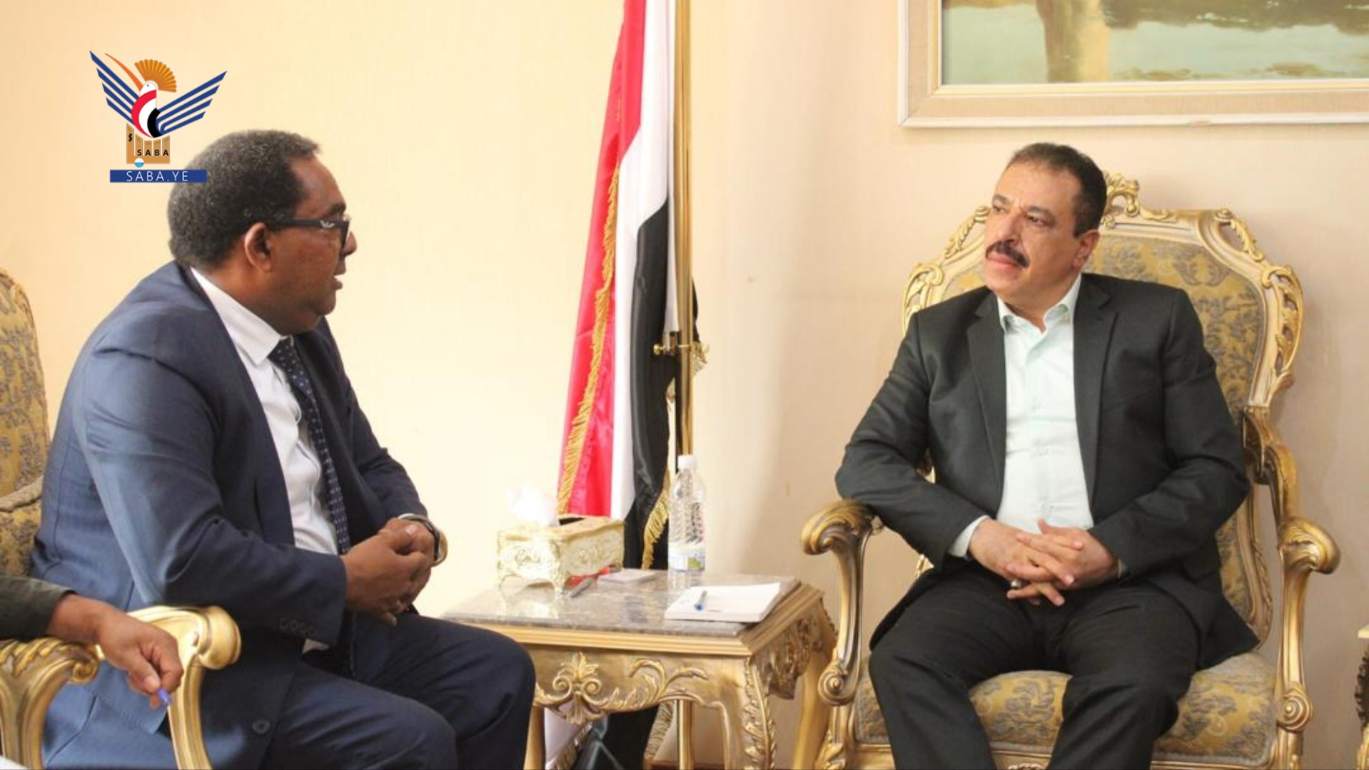 وزير الخارجية يلتقي الممثل المقيم لمنظمة "الفاو" بمناسبة انتهاء فترة عمله