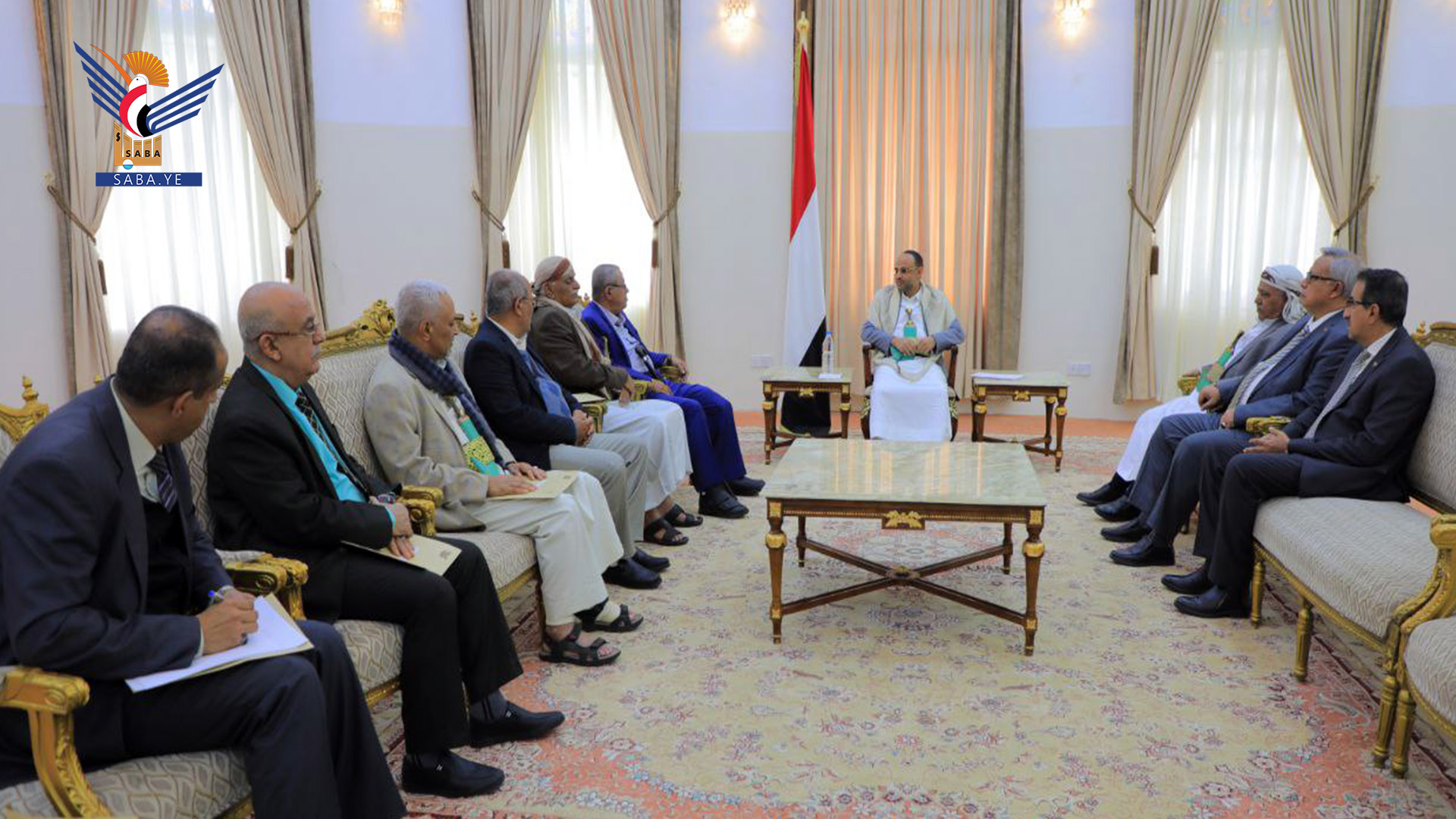 الرئيس المشاط يطلع المجلس السياسي ورئيسي مجلسي النواب والوزراء على مستجدات المشاورات الرئيس المشاط يطلع المجلس السياسي ورئيسي مجلسي النواب والوزراء على مستجدات المشاورات