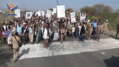 Massive march in Lahj 