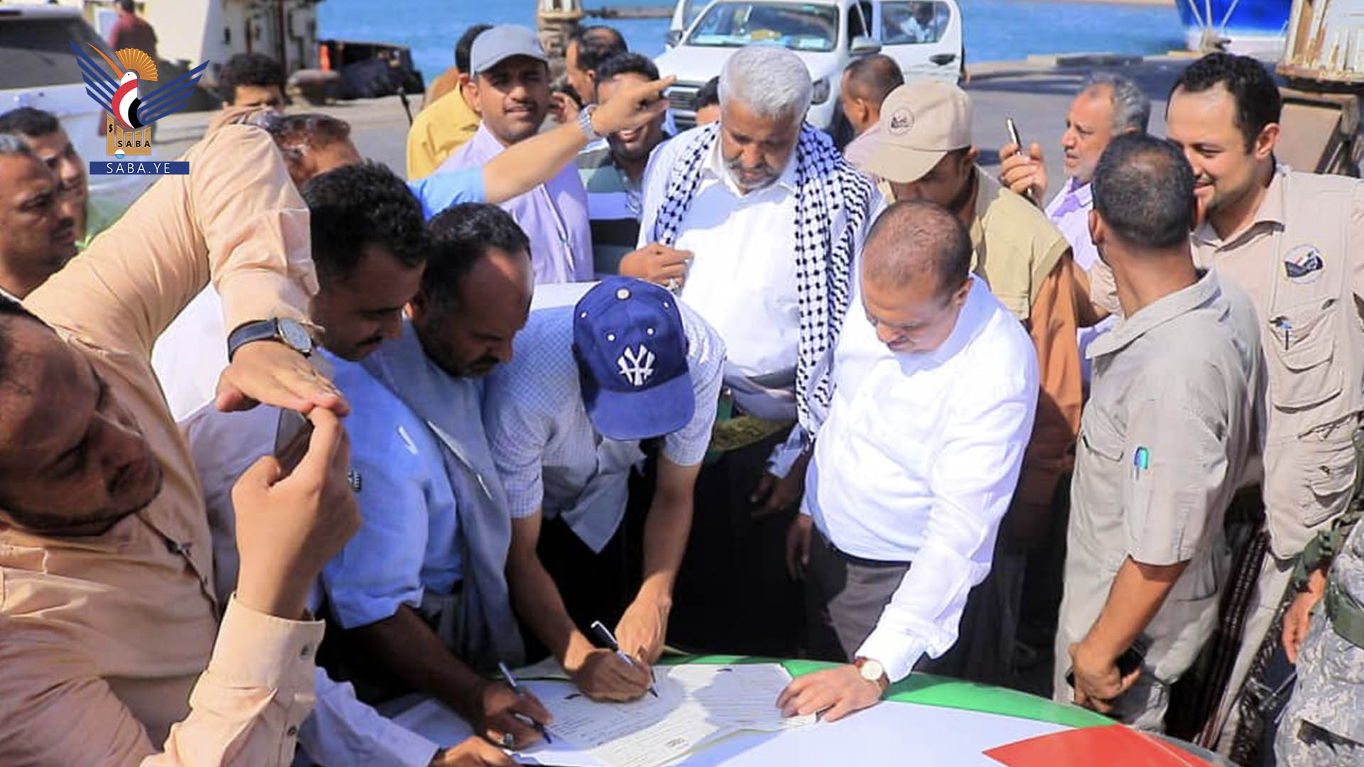 Al-Durrah y Qahim firman un acuerdo para establecer un puerto terrestre en Hodeidah