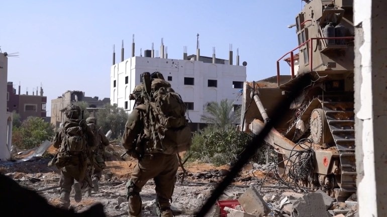 La resistencia palestina apunta a una fuerza sionista que ha fortificado un edificio en Beit Lahia