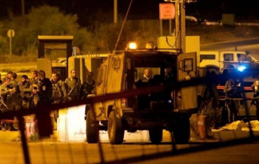 Palestinians target Zionist checkpoint northern Jenin Palestinians target Zionist checkpoint northern Jenin