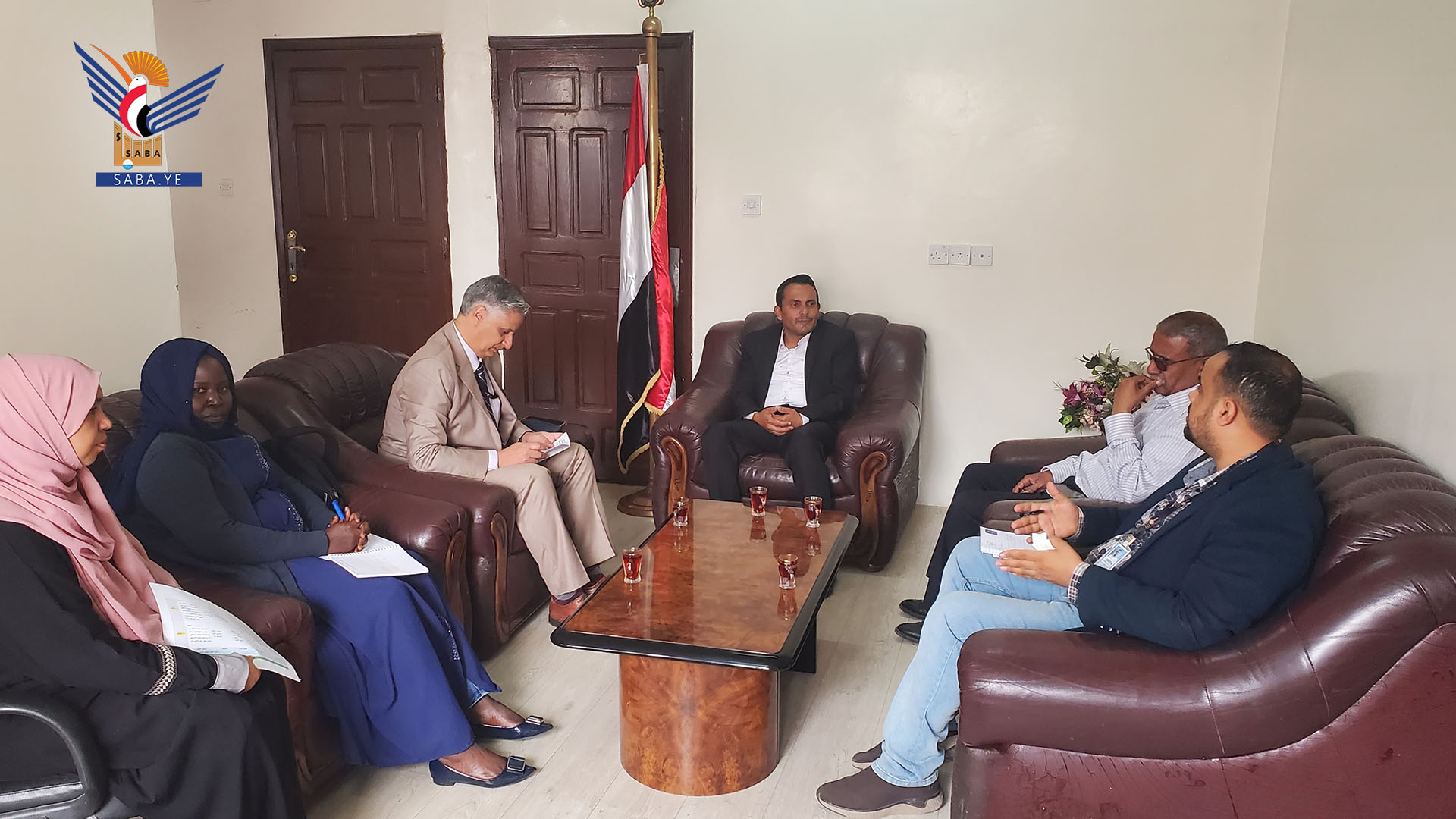 وزير حقوق الإنسان يلتقي القائم بأعمال ممثل صندوق الأمم المتحدة للسكان وزير حقوق الإنسان يلتقي القائم بأعمال ممثل صندوق الأمم المتحدة للسكان