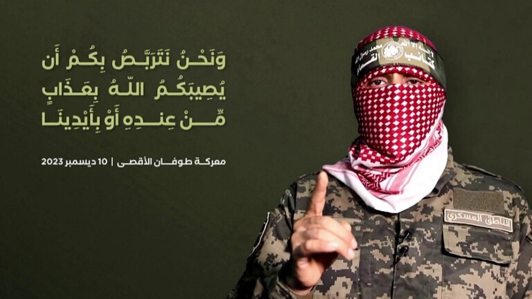 Abu Ubaida en un discurso grabado: Lo que viene es mayor y el enemigo fracasará mientras continúe su agresión