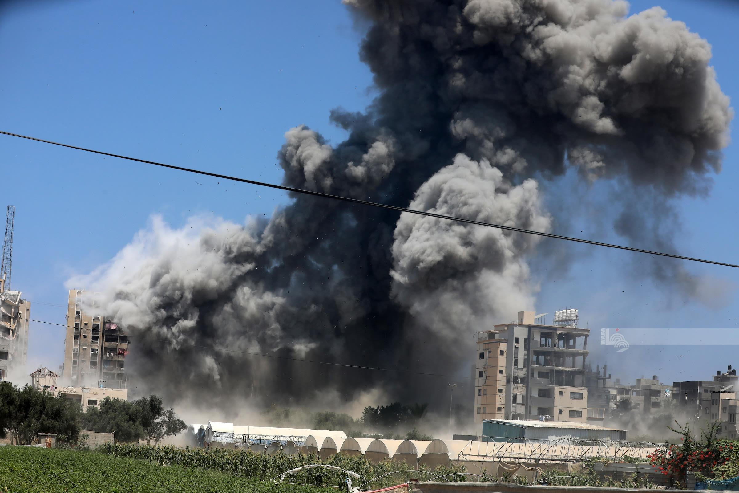 Nazi enemy aggression kills eight Palestinians in Gaza city 