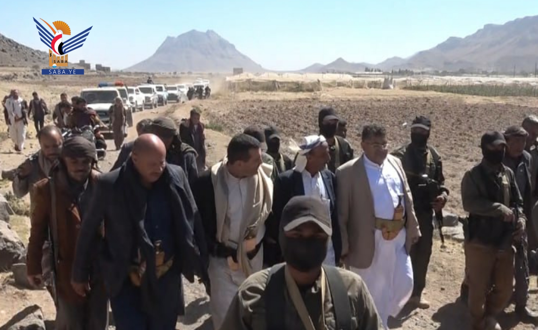 Mohammad Ali Al-Houthi betreut den Abschluss von 3 Mordfällen in Dhamar
