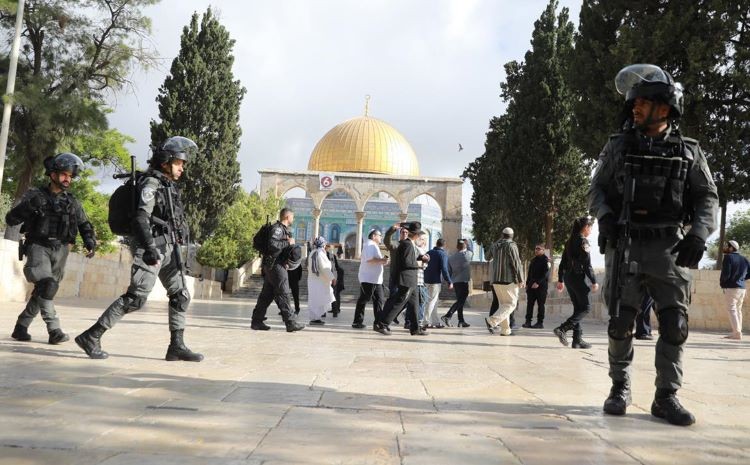 Zionistische Siedler erneuern ihren Sturm auf die Innenhöfe der Al-Aqsa-Moschee