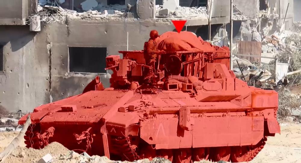 Al-Qassam presents new scenes of tight ambush against enemy forces east of Rafah