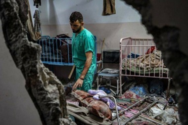 Health ministry in Gaza demands preventing health, humanitarian catastrophe in al-Nasser Medical Complex