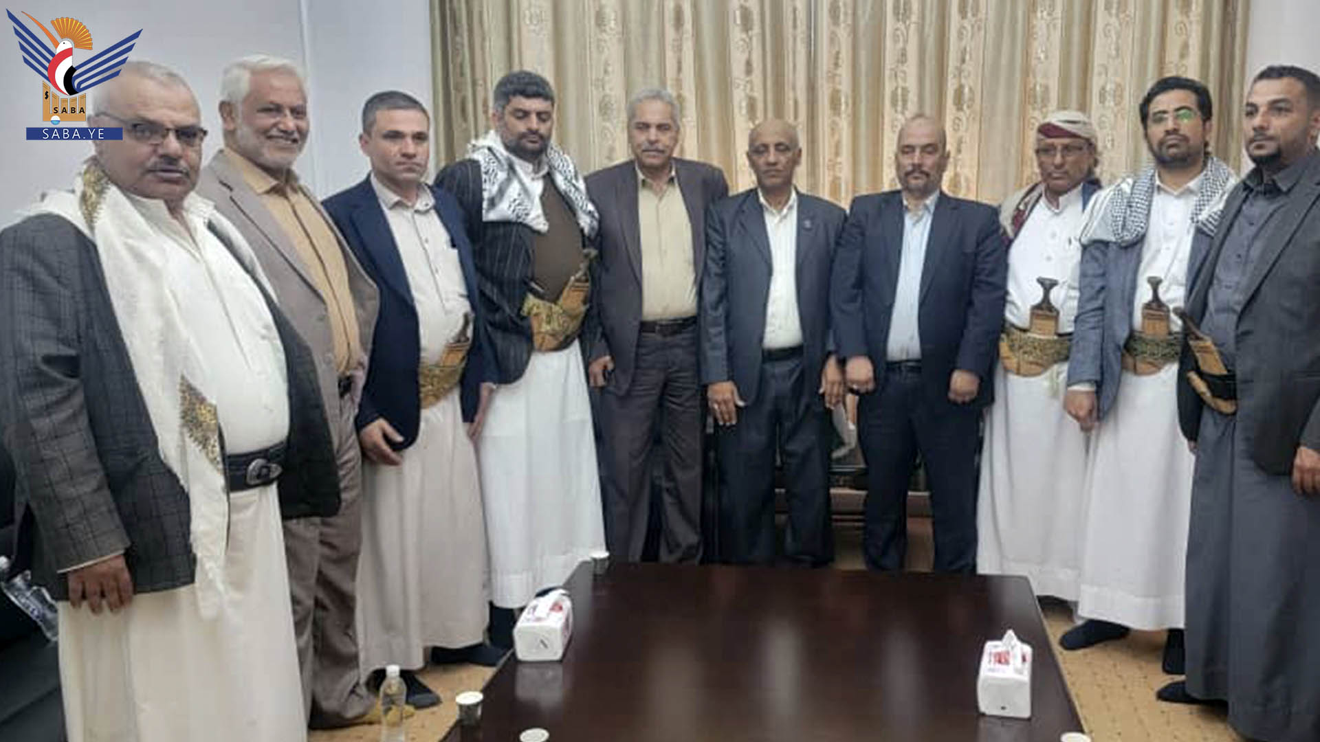 Leaders of anti-aggression parties visit office of Islamic Jihad Movement in Sana'a Leaders of anti-aggression parties visit office of Islamic Jihad Movement in Sana'a