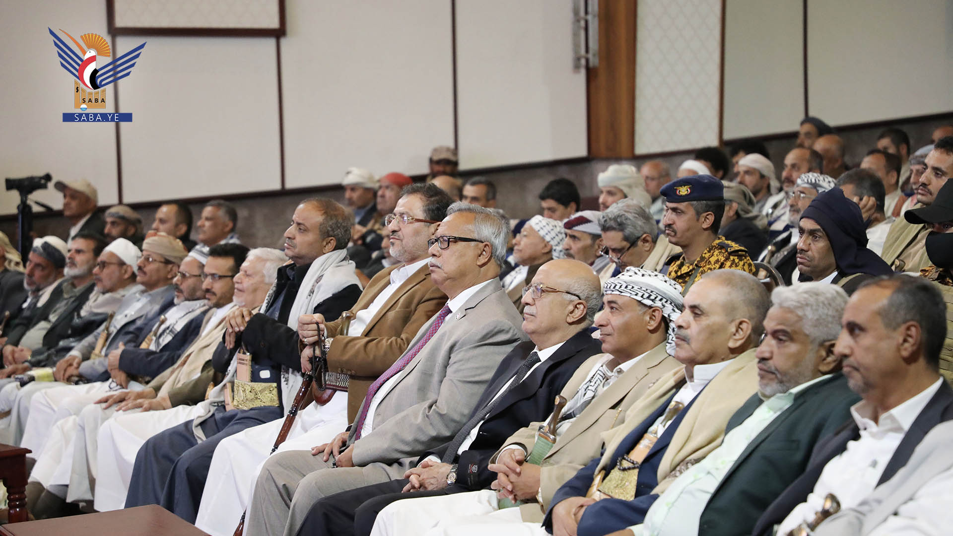 Bin Habtoor, Al-Rahawi participates in commemorating annual anniversary of martyred leader Sayyed Hussein Badr al-Din al-Houthi Bin Habtoor, Al-Rahawi participates in commemorating annual anniversary of martyred leader Sayyed Hussein Badr al-Din al-Houthi