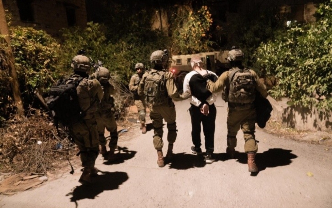 Festnahmen in verschiedenen Gebieten der Westjordanland