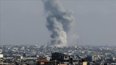 Palestinian was martyred and three others were injured in Zionist bombing west of Gaza
