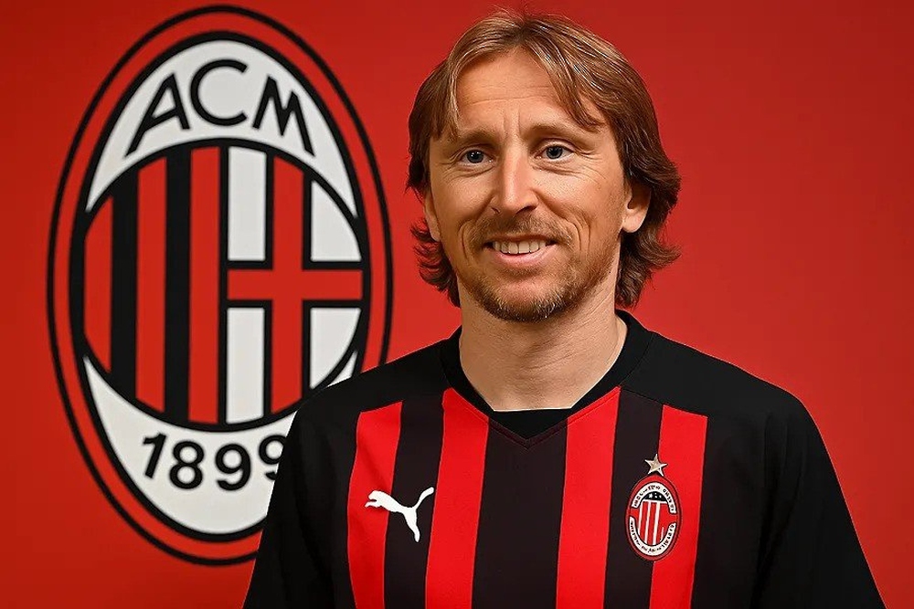 AC Milan announces signing of Croatian Luka Modric for one season