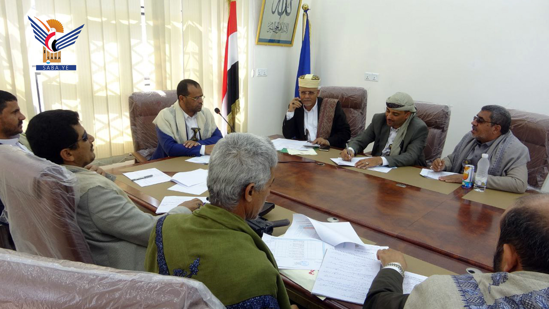 Una reunión del Comité de Coordinación del sistema de justicia en Saada