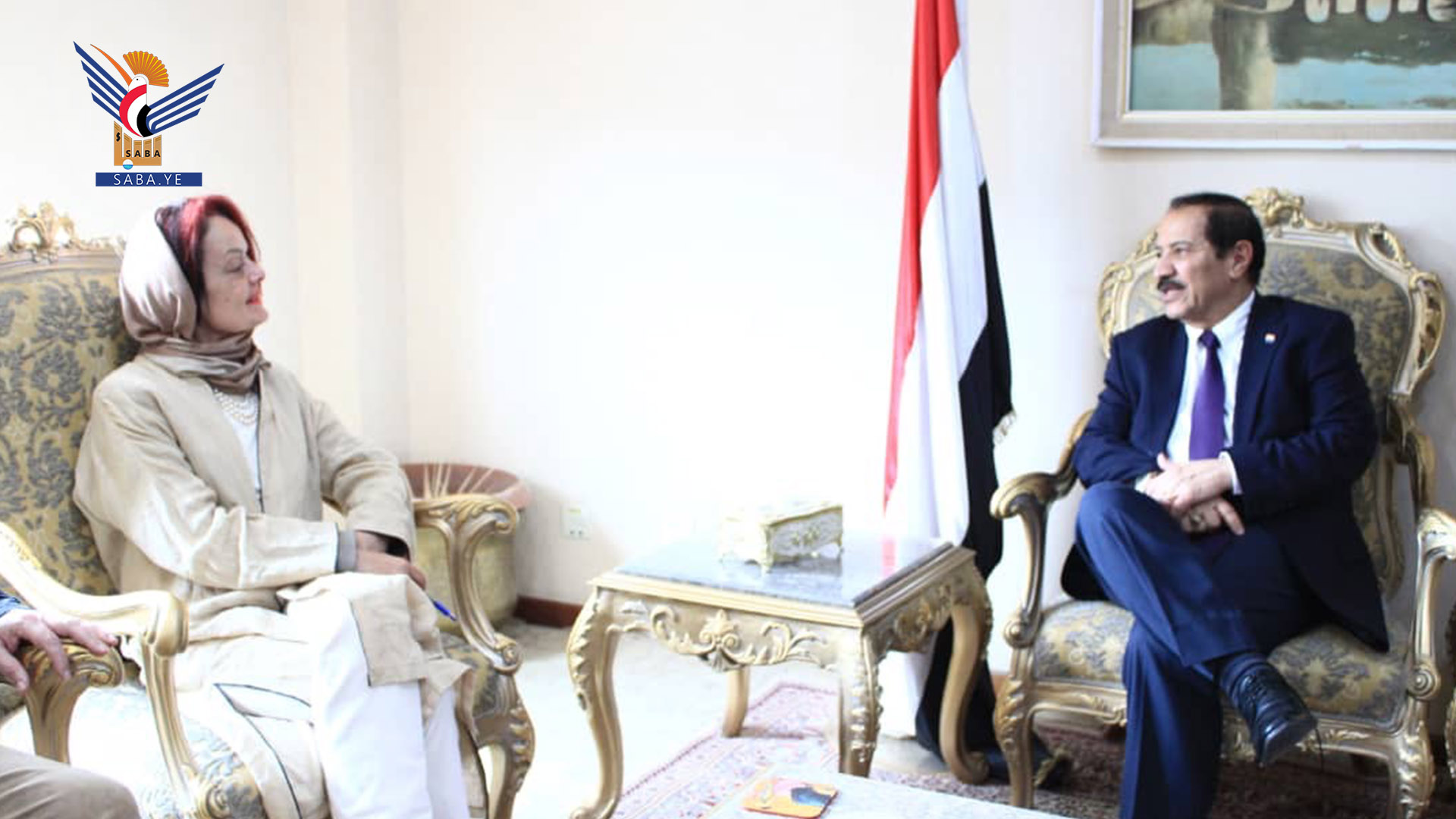 وزير الخارجية يلتقي المدير الإقليمي لبرنامج الأغذية العالمي وزير الخارجية يلتقي المدير الإقليمي لبرنامج الأغذية العالمي