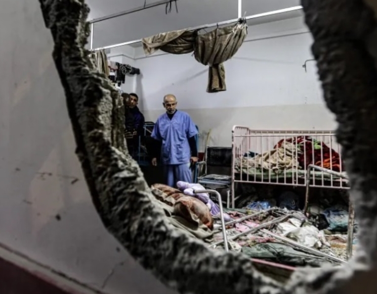 WHO:Hospitals' situation in Khan Yunis is catastrophic & indescribable WHO:Hospitals' situation in Khan Yunis is catastrophic & indescribable
