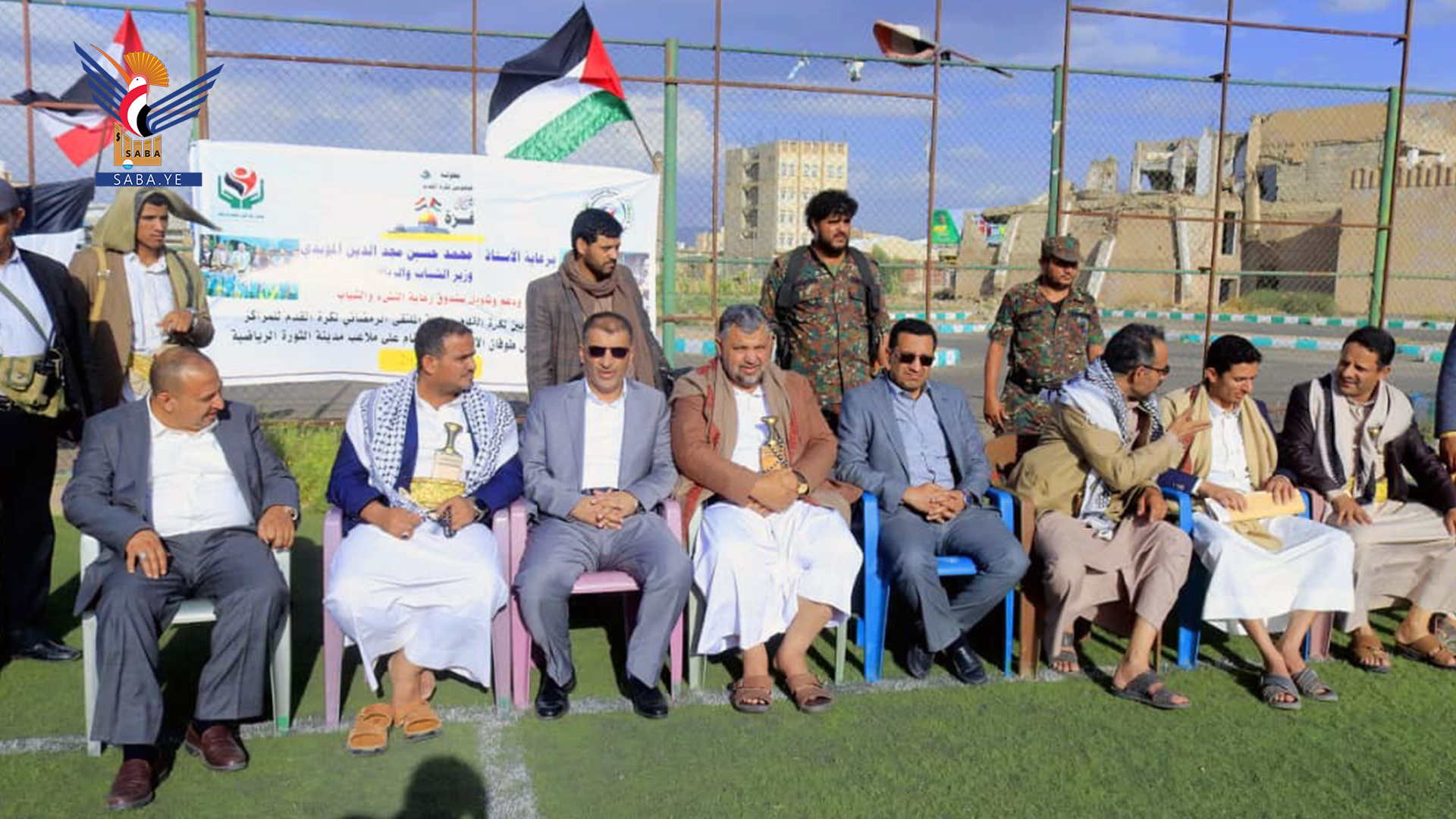 وزيرا الشباب والاتصالات يدشنان الملتقى الرمضاني لكرة القدم على كأس طوفان الأقصى