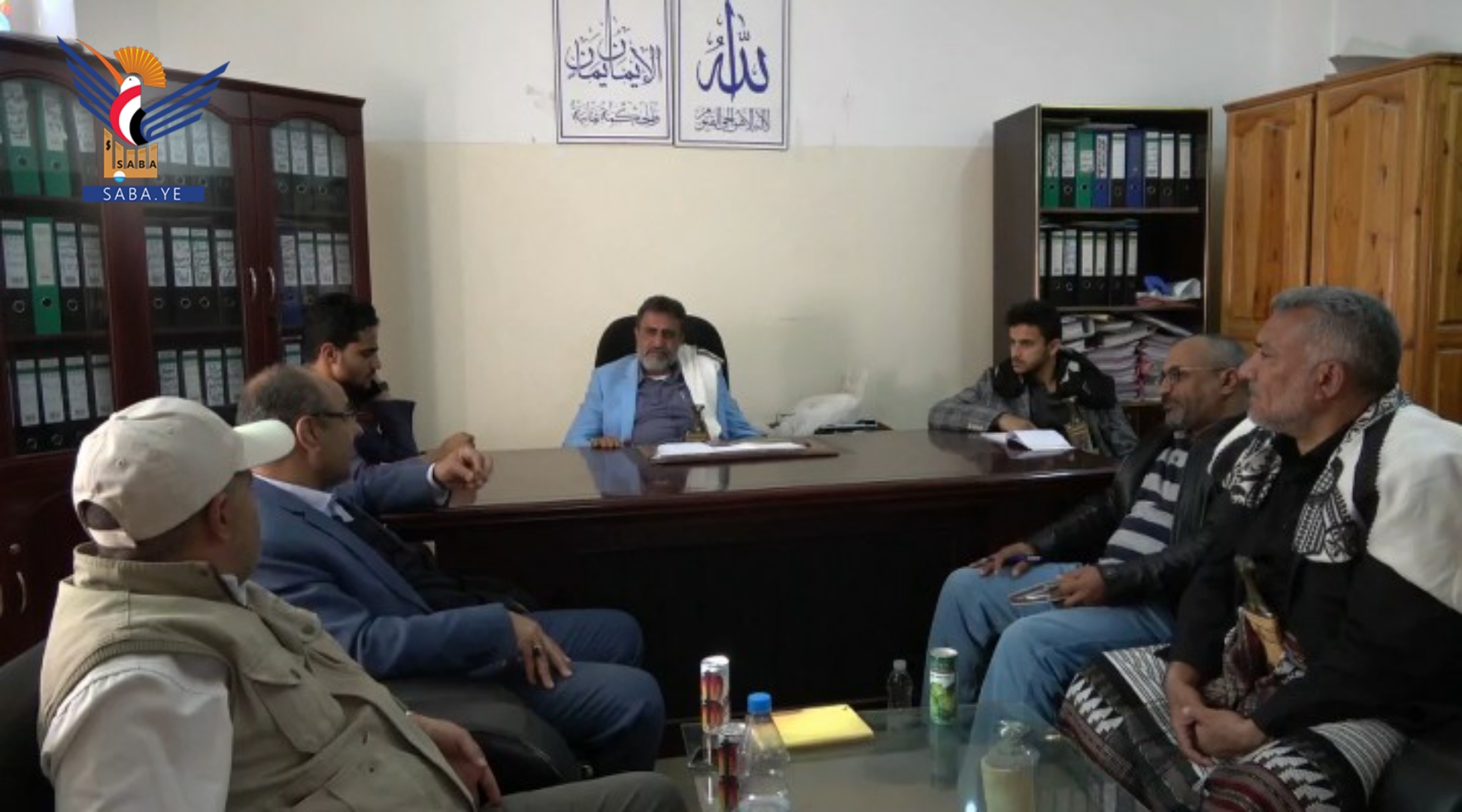 مناقشة استكمال تنفيذ مشروع مياه مدينة البيضاء مناقشة استكمال تنفيذ مشروع مياه مدينة البيضاء