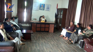 Discussing Fisheries Wealth Office work plan in Raymah Discussing Fisheries Wealth Office work plan in Raymah