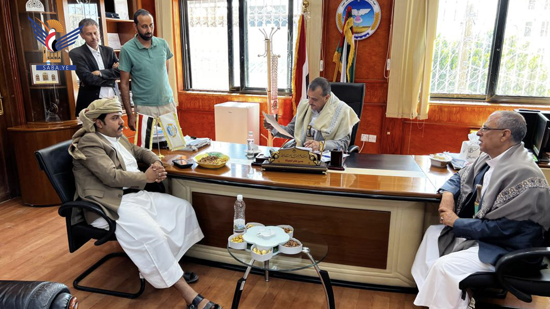 مدير هيئة المواصفات يتفقد الإنضباط الوظيفي بالهيئة عقب انتهاء إجازة عيد الأضحى المبارك