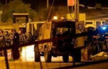 Palestinians clash with Zionist enemy forces at al-Jalama checkpoint, northeastern Jenin