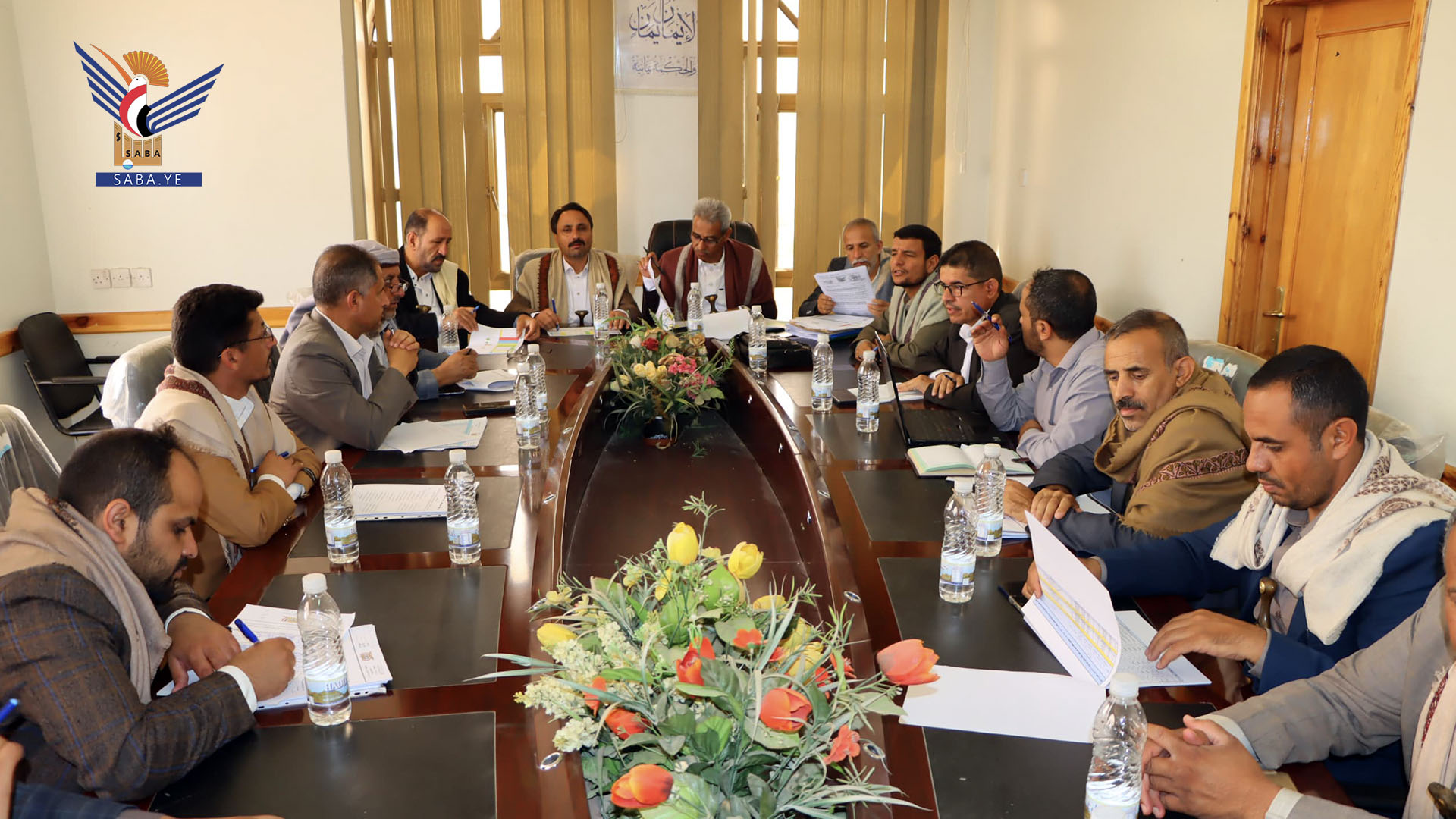 Meeting in Sana'a discusses implementation level of 1445 projects & previous years Meeting in Sana'a discusses implementation level of 1445 projects & previous years