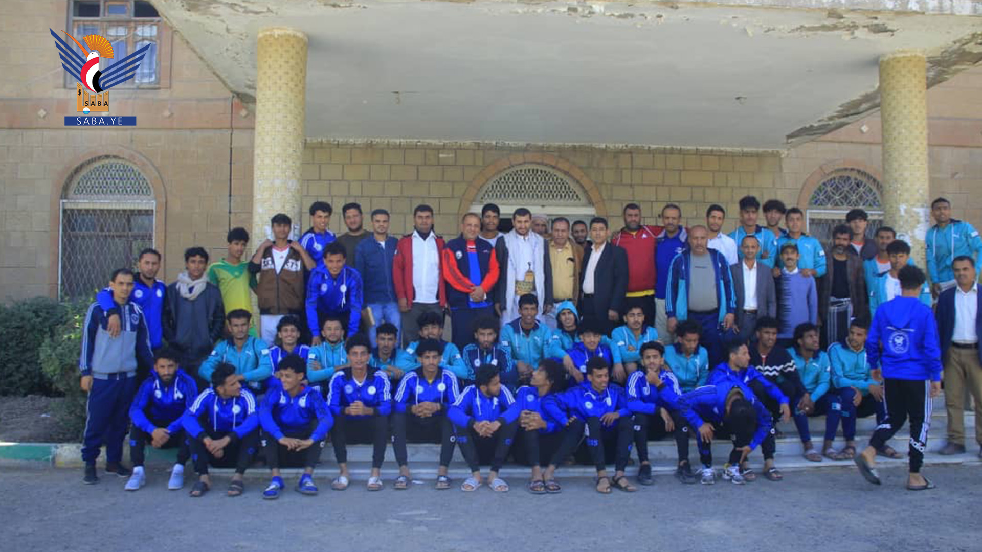 منتخبات صنعاء وإب والبيضاء تزور مركز الطب الرياضي