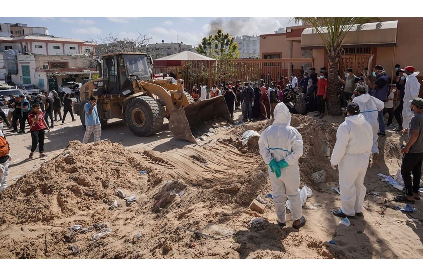 Commissioner for Human Rights: We horrified by reports of mass graves in Gaza