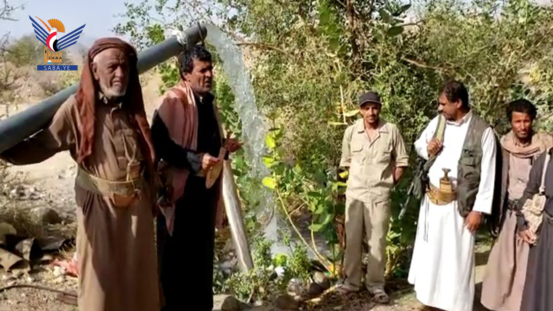 Lokale Rat in der Provinz Marib weiht das Wasserprojekt 