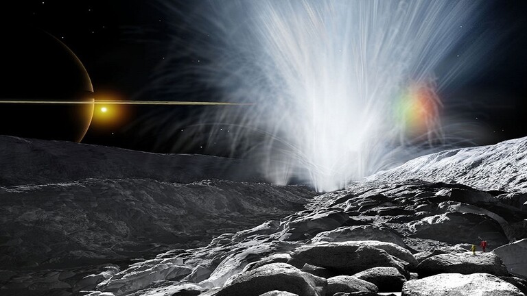 اكتشاف كميات كبيرة من الفوسفور في المحيط الجليدي لقمر زحل