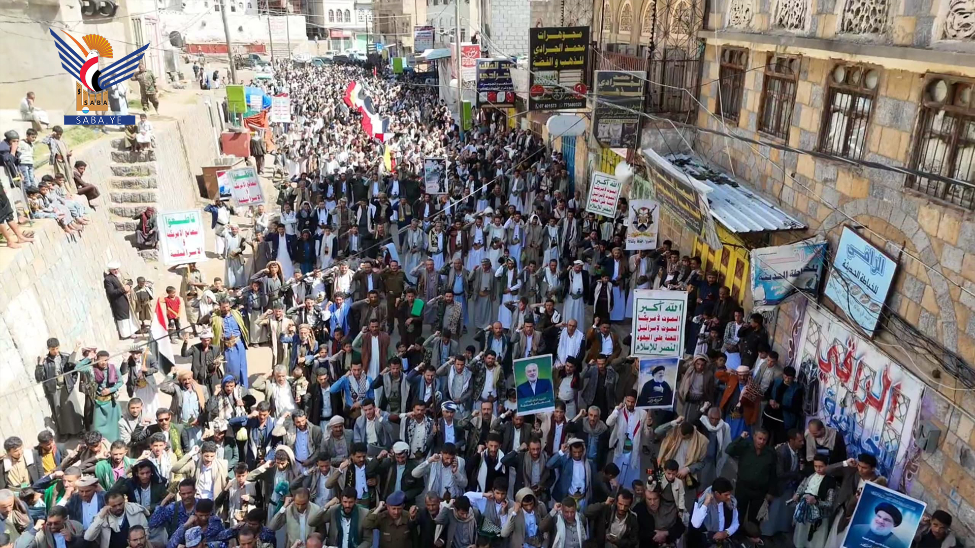 25 مسيرة جماهيرية في المحويت تضامنا مع فلسطين ولبنان 25 مسيرة جماهيرية في المحويت تضامنا مع فلسطين ولبنان