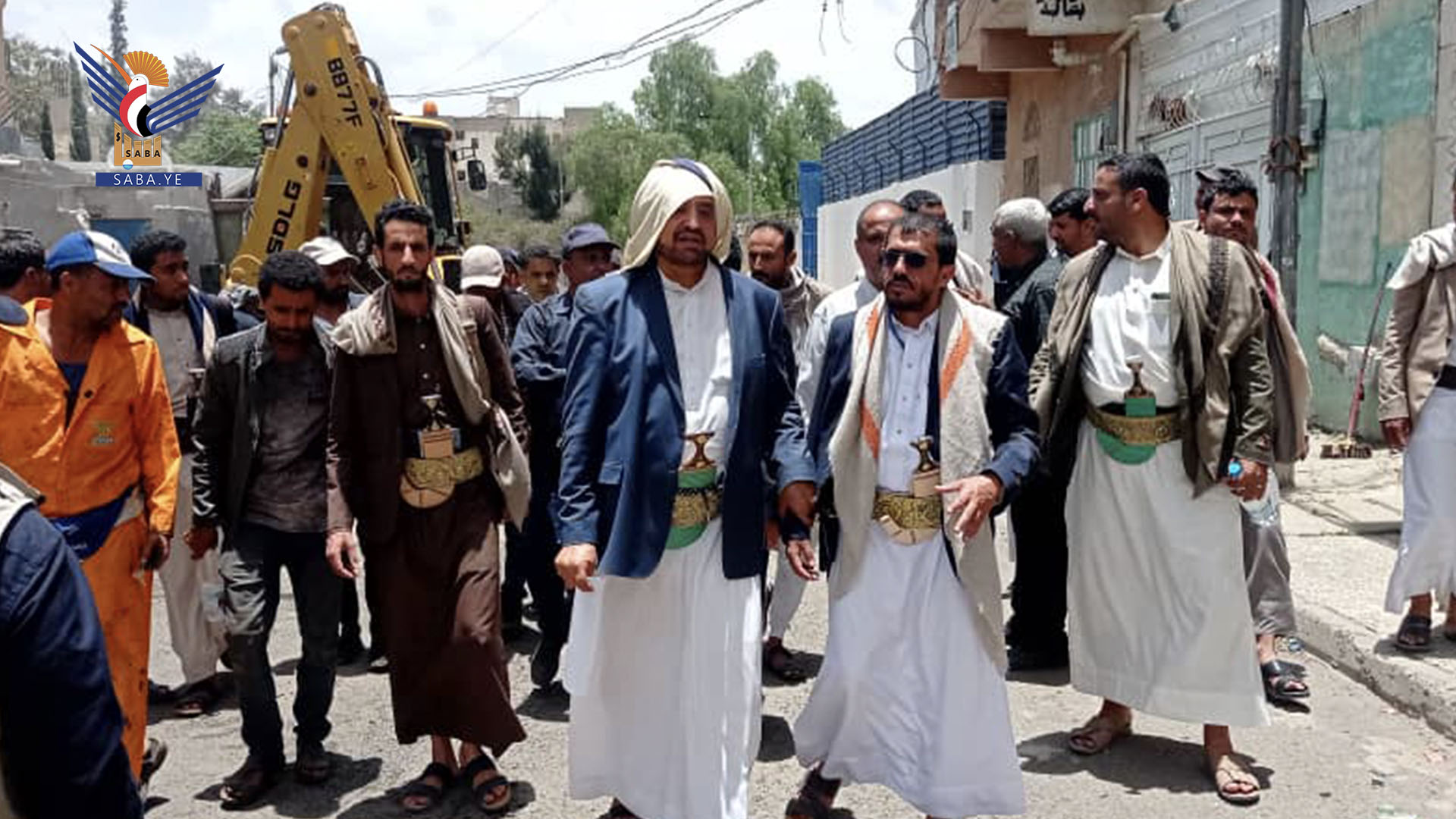 Restoration of a number of streets in Al-Thawra district
